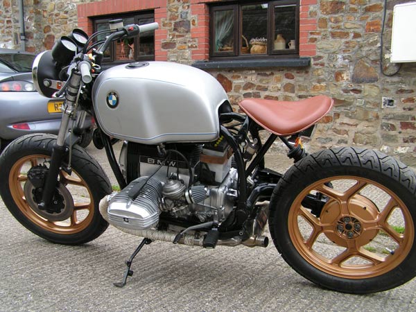 Will's 1987 BMW R65 monoshock.